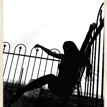 Cyn (with me) What a great time we had putting together our first shoot. A gorgous model on a windswept day.